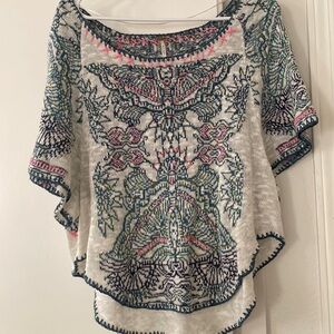 Free People Knit Dolman Top Small